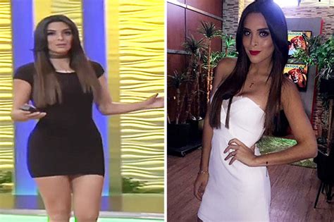 mexican model in extremely tight dress crowned hottest weather girl daily star