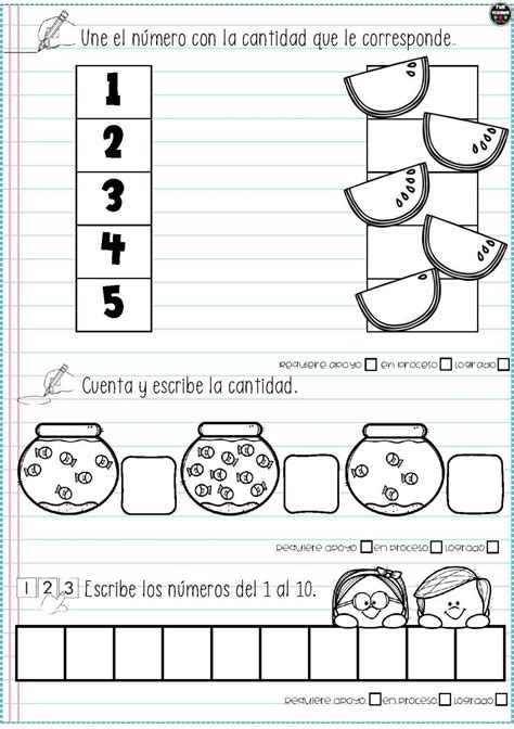 Examen De Evaluacion Para Preescolarpagina06 Imagenes Educativas