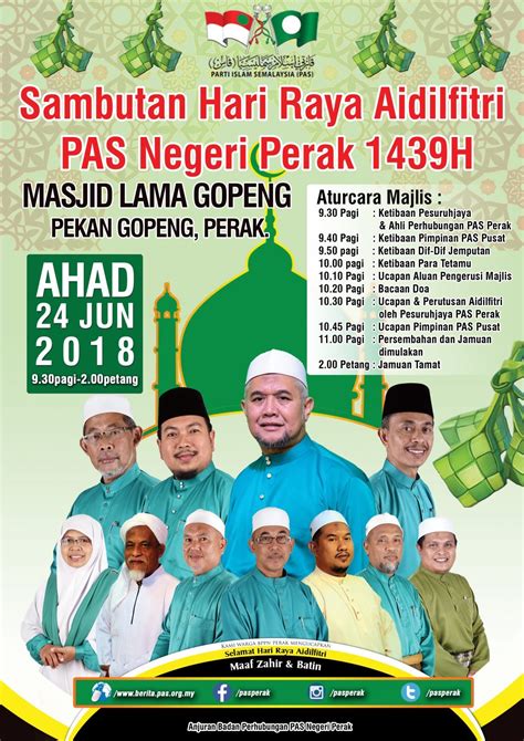 Wassalam poster pertandingan mewarna hari raya aidilfitri sumber gambar poster ini diperoleh dari internet. PAS Perak Menjemput ke Majlis Sambutan Hari Raya ...