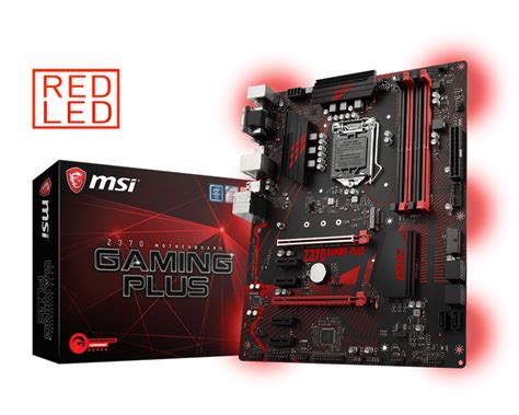 Msi Z370 Gaming Plus Motherboard Specifications On Motherboarddb