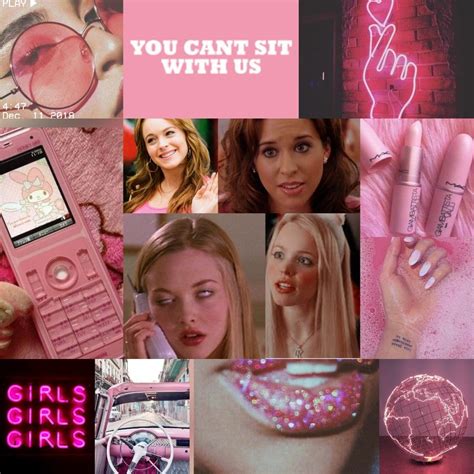 this is a mean girls aesthetic for instagram posts ect 🥰 90s pink aesthetic mean girls