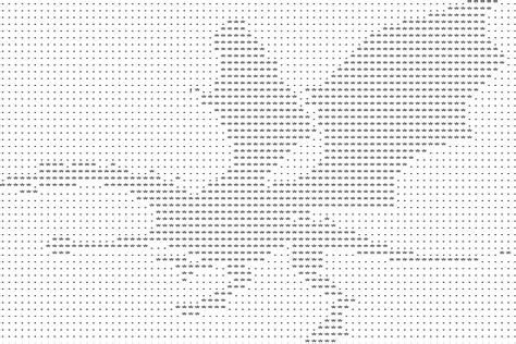 Dragon Ascii Art Svg Eps Graphic By Mappingz · Creative Fabrica