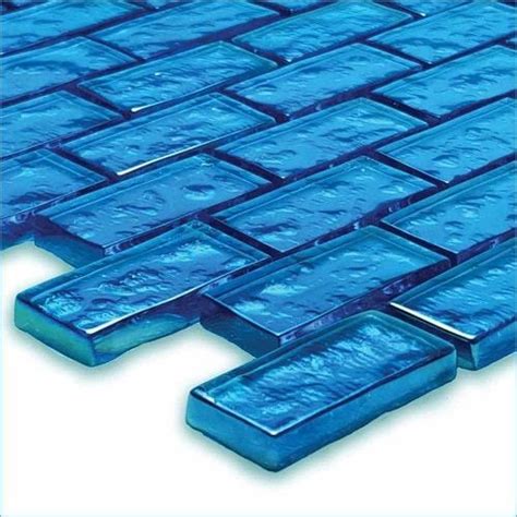 Iridescent Clear Glass Pool Tile Pale Blue 1 X 2 Glass Pool Tile Pool Tile Glass Pool