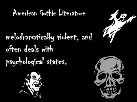 Ppt American Gothic Literature Powerpoint Presentation Free Download