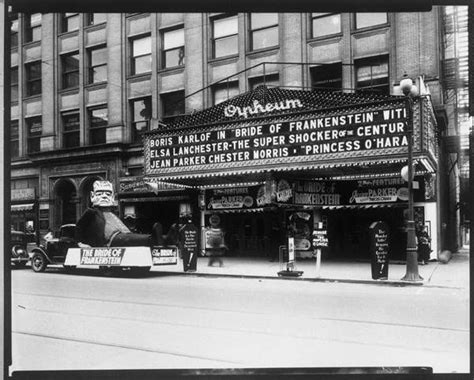 The Orpheum Theater Omaha Nebraska Decorated For Its Premier Of