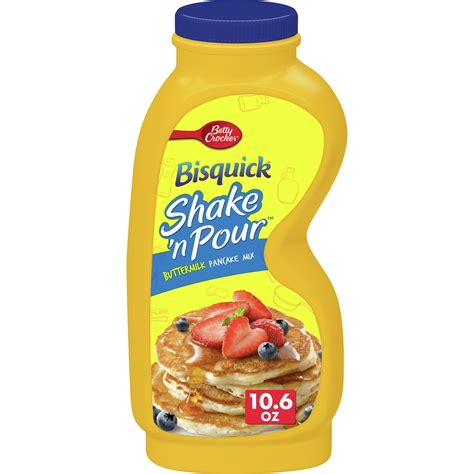 Betty Crocker Bisquick Shake N Pour Buttermilk Pancake Mix 106 Oz