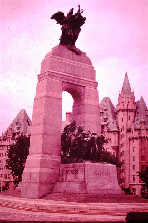 Ottawa - National War Memorial work began in 1927, arch completed 1938, memorial completed in ...