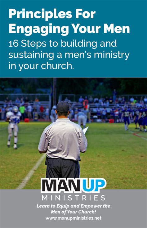 Building An Effective Ministry To Men Man Up Ministries