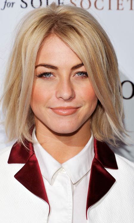 Wispy bangs on flirty layered lob. 50 Most Popular Bob Shaped Hairstyles