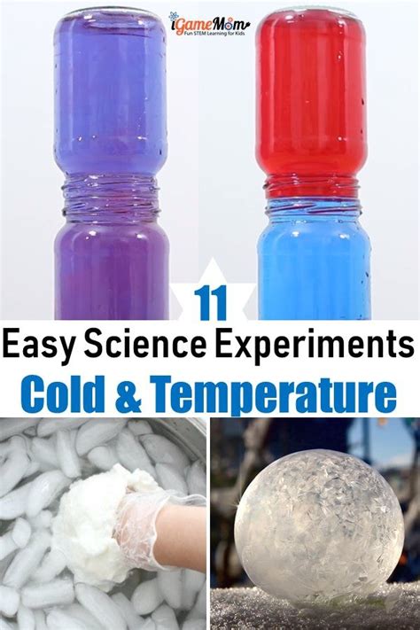 11 Cold Science Experiments To Amaze The Children