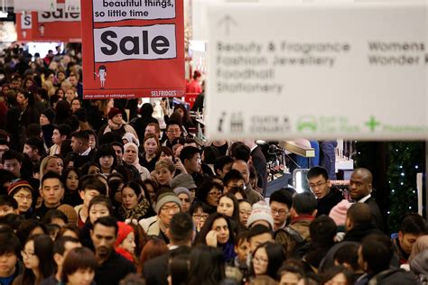 What Stores Are Doing Black Friday In England - London's 'Boxing Day' Shopping Frenzy Rivals 'Black Friday' In The US