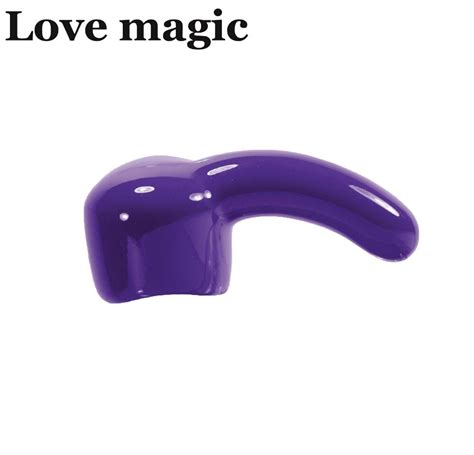 Curved Attachment Removable Head Tip Accessory For Magic Wand Massager