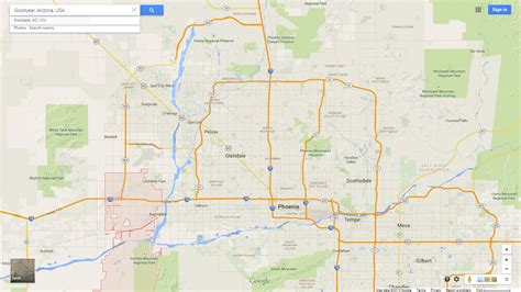 Goodyear Arizona Map