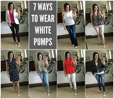 7 Ways To Wear White Pumps