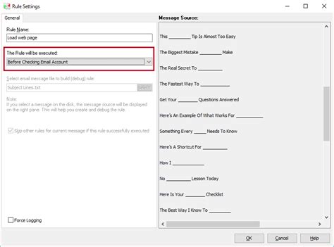 How To Fire A Rule Without Having To Send An Email ⋆ Glocksoft Kb