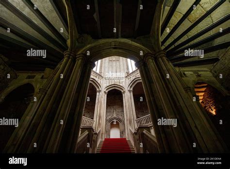 The Main Staircase Inside Margam Castle A Tudor Gothic Mansion House