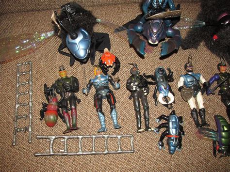 Vintage 80s 1984 Sectaurs Action Figure And Insect Lot Rare 1800858887