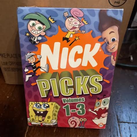 Nick Picks Collection Vol 1 3 3 Dvd Box Set At Nite Cartoons