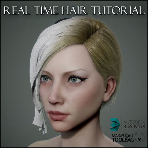 Artstation Real Time Hair Tutorial Georgian Avasilcutei Zoella Hair