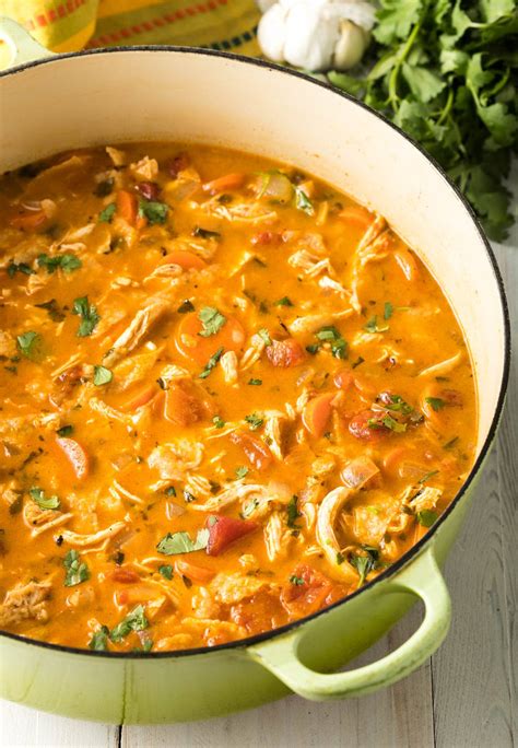 If you want to use brown rice for this recipe, replace half the water with your chicken broth. Best Ever Crock Pot Chicken Tortilla Soup Recipe. The Best Tortilla Soup Recipe Ever for the ...