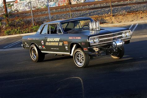 Chevelle Gasser Drag Racing Cars Old School Cars Drag Cars