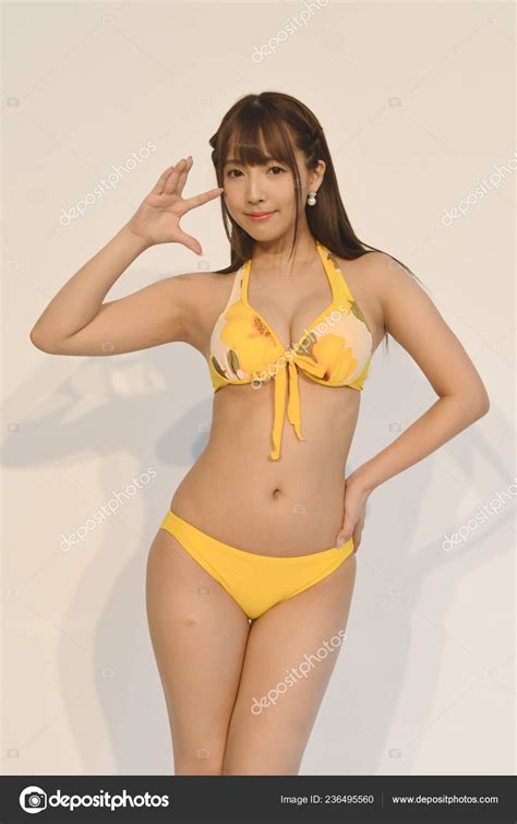 Japanese Star Yua Mikami Former Member Japanese Idol Girl Group Stock Editorial Photo