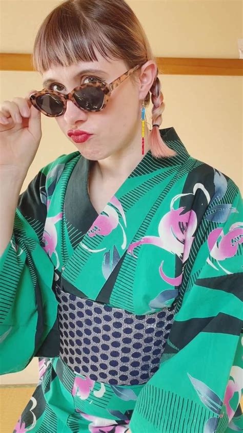 Anji Salz Anji Salzinstagram How To Wear Yukata In The Summer Heat Tap To