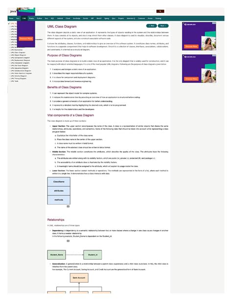 Javatpoint Uml Class Diagram Cs Studocu Hot Sex Picture