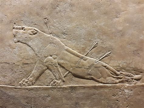 Assyrian Lion Hunt Eleanor Pritchard