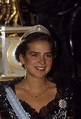 Princess Elena of Spain during a visit by Queen Elizabeth II in ...