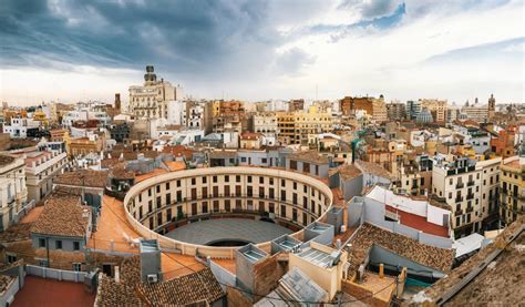 Valencia From Santa Caterina Tower Spain Tourism Valencia Spain