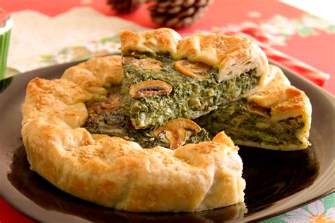 Maybe you would like to learn more about one of these? Torta Salata Vegan con Spinaci, Funghi e Besciamella di ...
