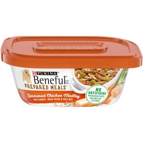 Serve purina beneful incredibites for small dogs as a meal, or use the cans as delicious wet dog food toppings. Ralphs - Beneful Prepared Meals Simmered Chicken Medley ...