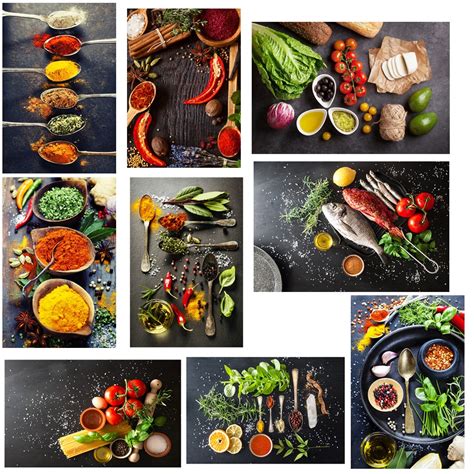 Get inspiration for your home's decorating and design at howstuffworks. Nordic Home Decoration Canvas Painting Grains Spices Spoon ...