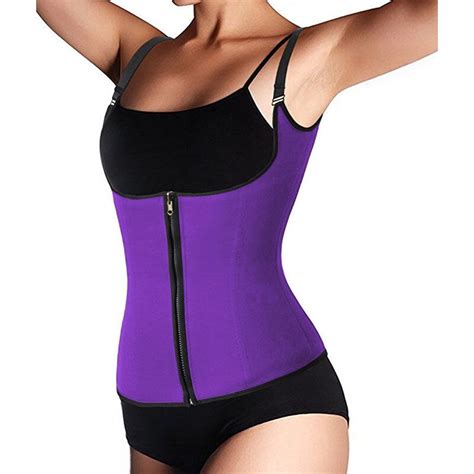 Buy Sexy Women Body Shaper Latex Rubber Waist Trainer