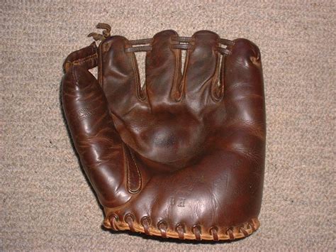 Billy Herman Rawlings Bh Front Rawlings Baseball Glove Collector