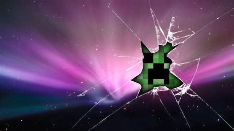 Minecraft poster, minecraft 3d block with pickaxe illustration. Minecraft Creeper Backgrounds - Wallpaper Cave