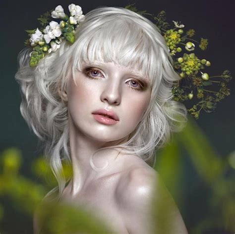 わた On Twitter ロシアのモデル、ナスチャちゃん 美しすぎて思わず保存したよね。 アルビノで1番綺麗な人