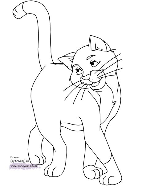 The Aristocats Duchess Coloring Pages