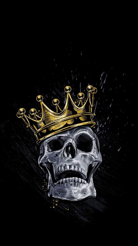 Skull King Iphone Wallpaper Iphone Wallpapers