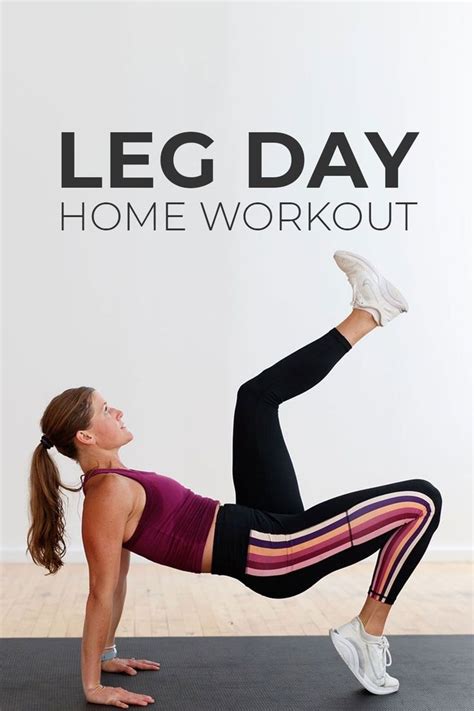 35 Minute Leg Day At Home W Dumbbells Video Nourish Move Love
