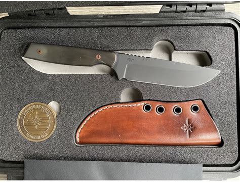 Toor Knives Signature Series Field 20 Cmp 154 Blade Buffalo Horn