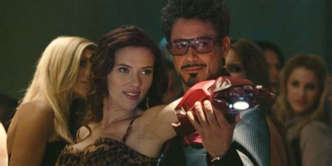 Black Widow Robert Downey Jr Really Wont Say If Iron Man Cameos
