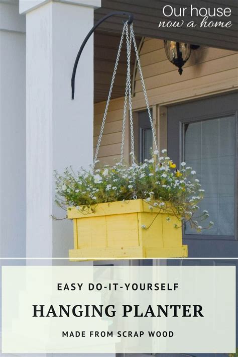 Diy Hanging Planter How To Create Using Wood Pallets Our House Now A