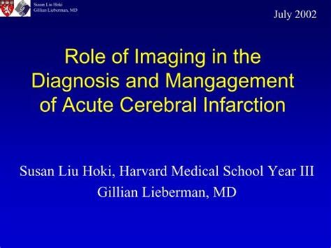 Diagnosis Of Acute Ischemic Stroke