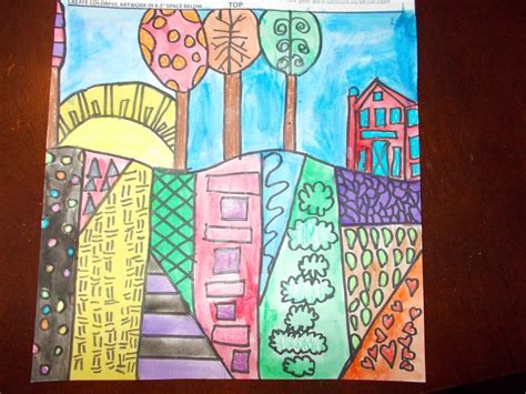 Mrs Pierces Polka Dot Spot Square 1 Art Projects 1st 5th Grade