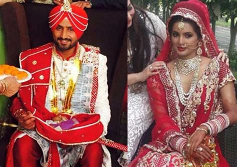 Harbhajan Singh Geeta Basra Wedding Pics Indiatv News Bollywood News India Tv