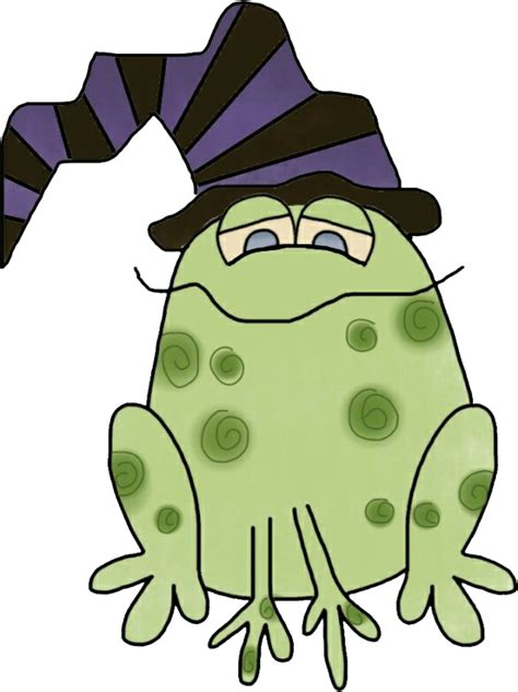 Frog Paper Halloween Clip Art Cute Frog Png Download 587785 Free
