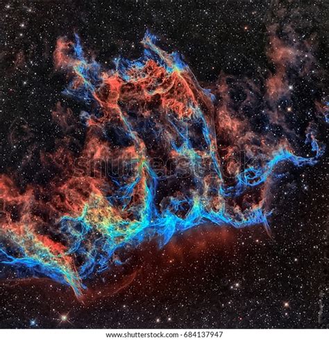 Veil Nebula Witchs Broom Nebula Cloud Stock Photo 684137947 Shutterstock
