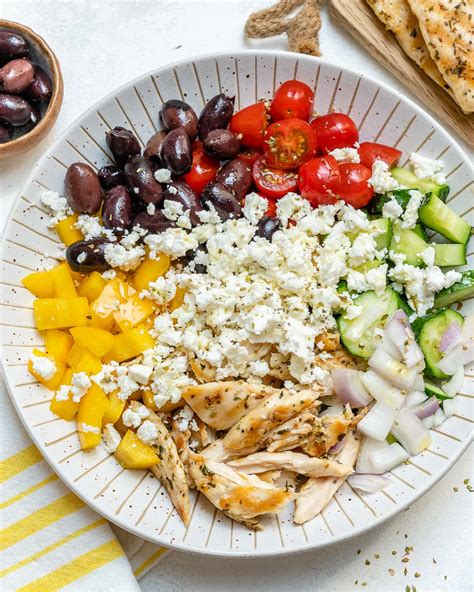 Grilled Chicken Greek Salad For Summertime Clean Eats Clean Food Crush